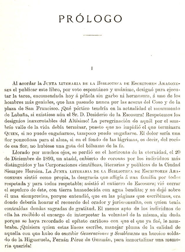 XI Prólogo. 1895 Itinerario Aragón Labanna