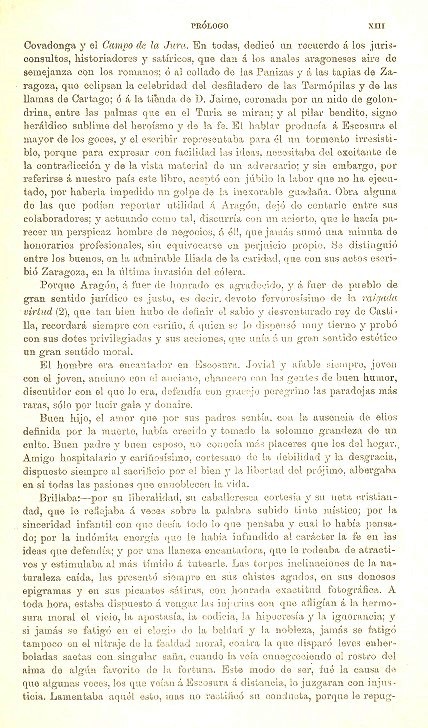 XIII Prólogo. 1895 Itinerario Aragón Labanna