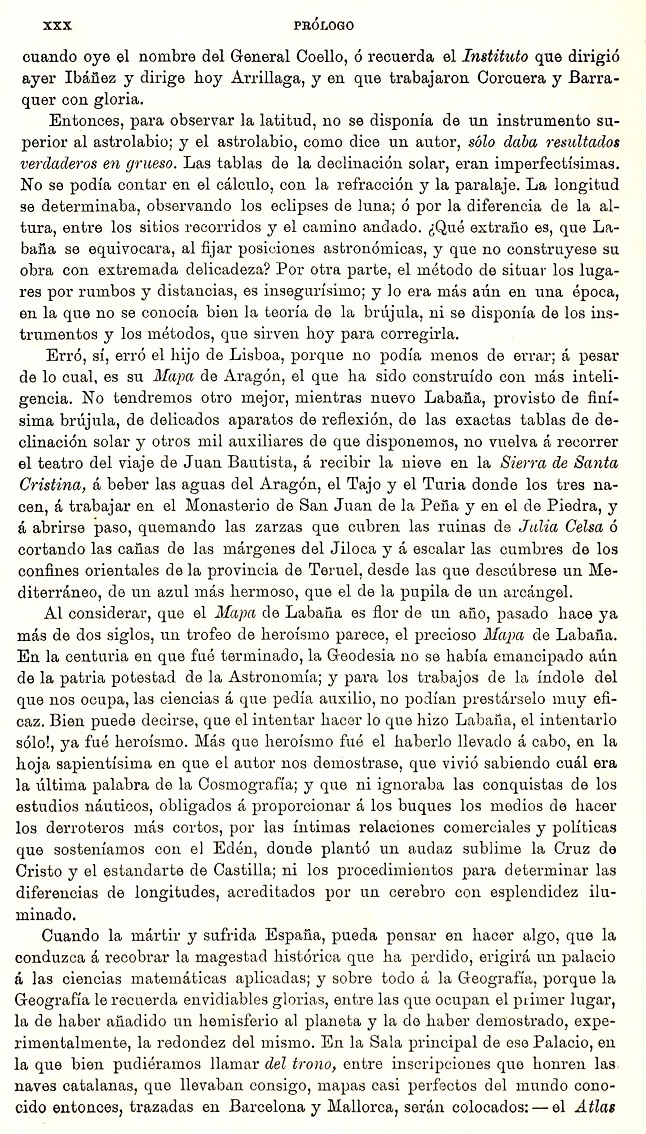 XXX Prólogo. 1895 Itinerario Aragón Labanna