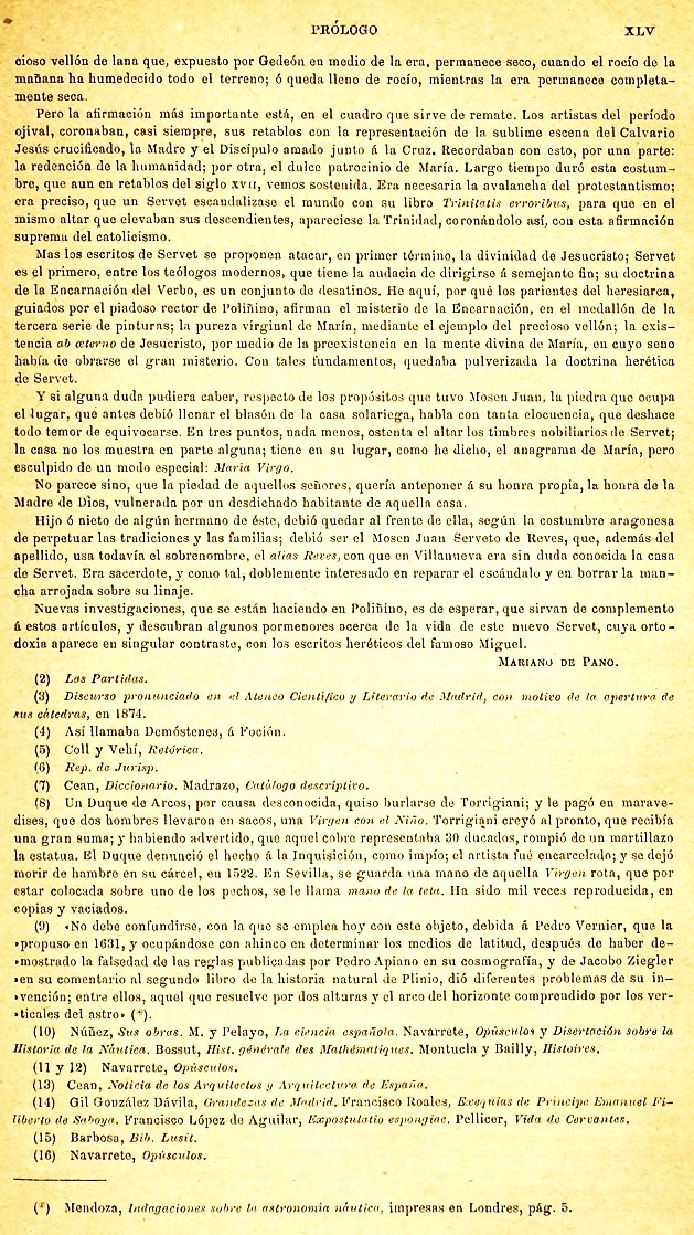 XLV Prólogo. 1895 Itinerario Aragón Labanna