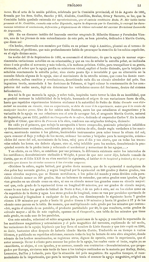 LI Prólogo. 1895 Itinerario Aragón Labanna
