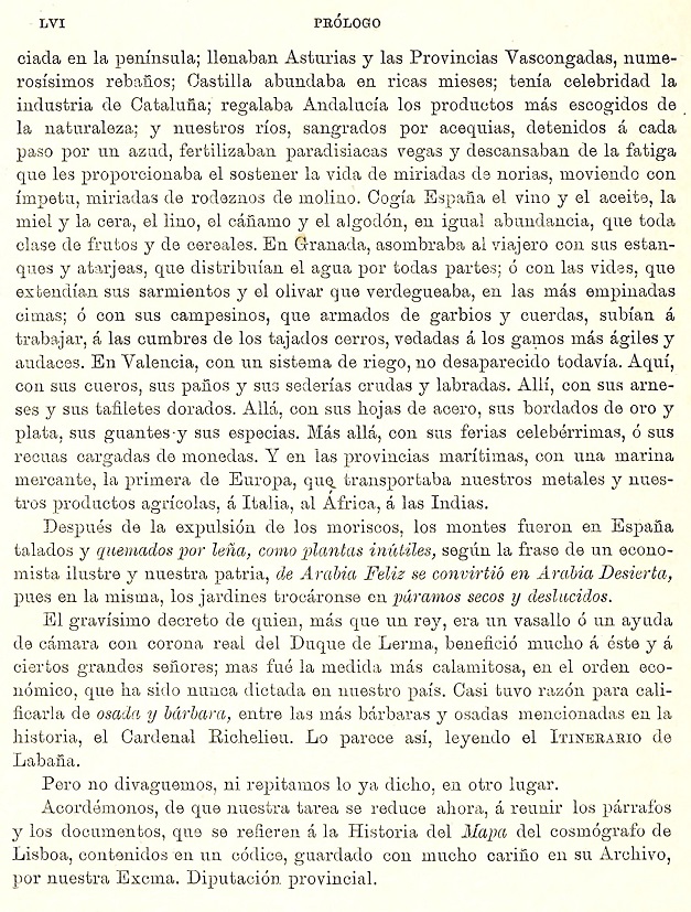 LVI Prólogo. 1895 Itinerario Aragón Labanna
