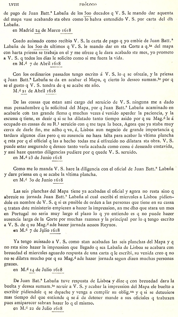 LVIII Prólogo. 1895 Itinerario Aragón Labanna