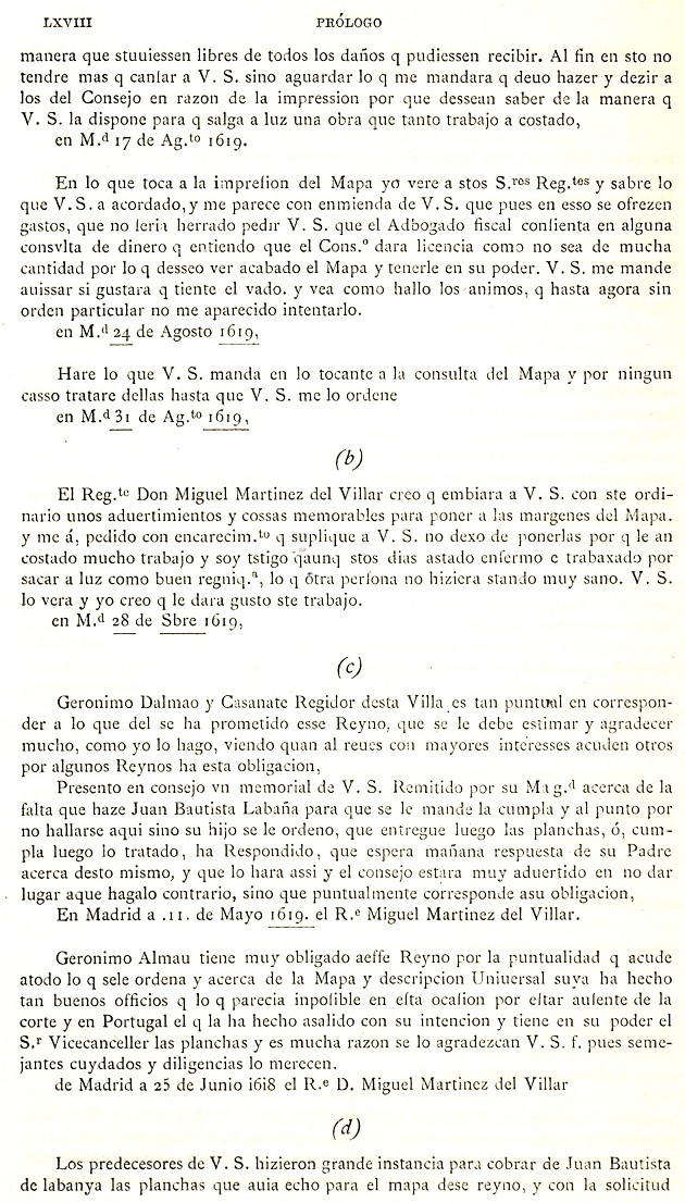 LXVIII Prólogo. 1895 Itinerario Aragón Labanna