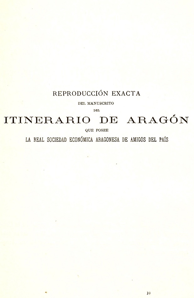 73 Prólogo. 1895 Itinerario Aragón Labanna
