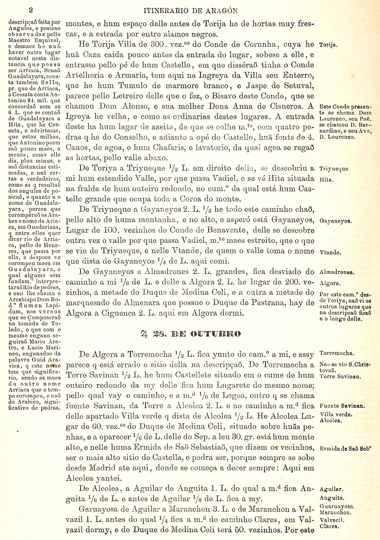 Jornada 2. 1895 Itinerario Aragón Labanna