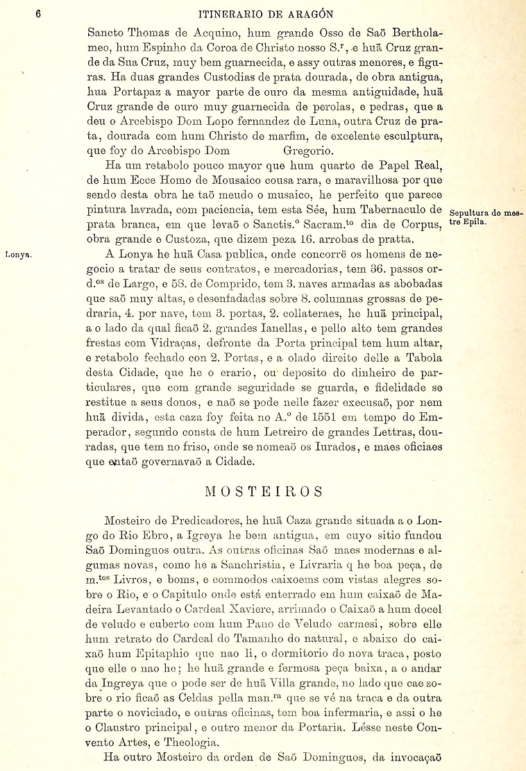 Jornada 6. 1895 Itinerario Aragón Labanna