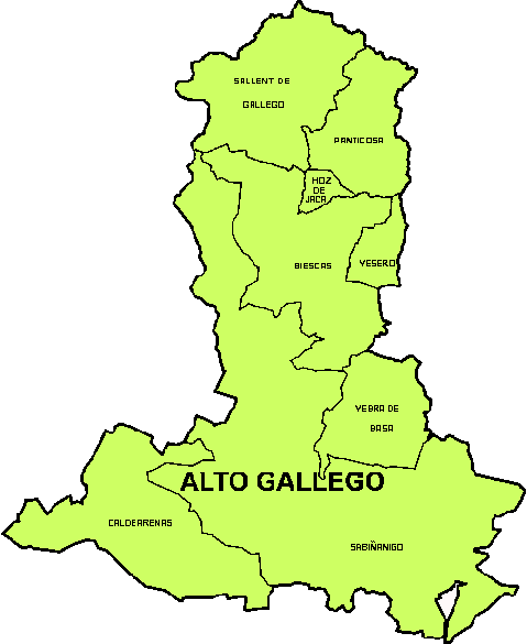 Detalle Comarca Alto G�llego