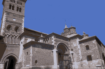 entrada a la Catedral de Teruel