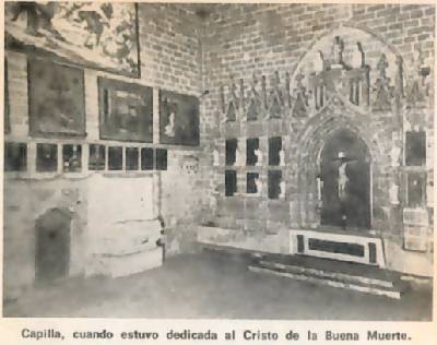 Capilla. El Santo Caliz