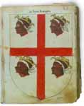 Escudo con la Cruz de San Jorge (Armorial de Aragón)
