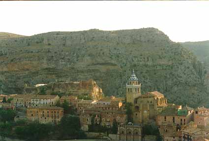 Albarracin vista panorámica