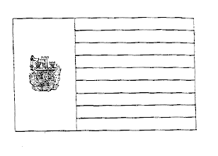 Bandera municipal de Baguena