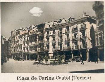 Teruel. plaza del torico o Carlos Martel. siglo XX