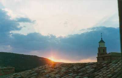 Torres de Albarracin en Primavera