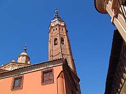 Fachada San Pedro de los Francos en Calatayud