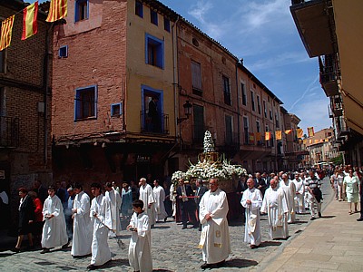 Procesión Corpus en Daroca