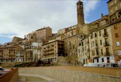 La juderia y la Iglesia de la Magdalena. Tarazona