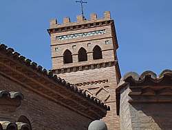 Detalle de la Torre 2 mudéjar en Torres de Berrellén 3