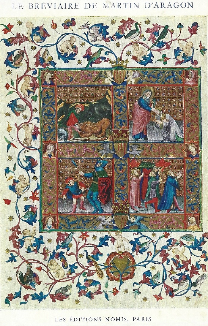 1398 Breviario de Martin de Aragón.