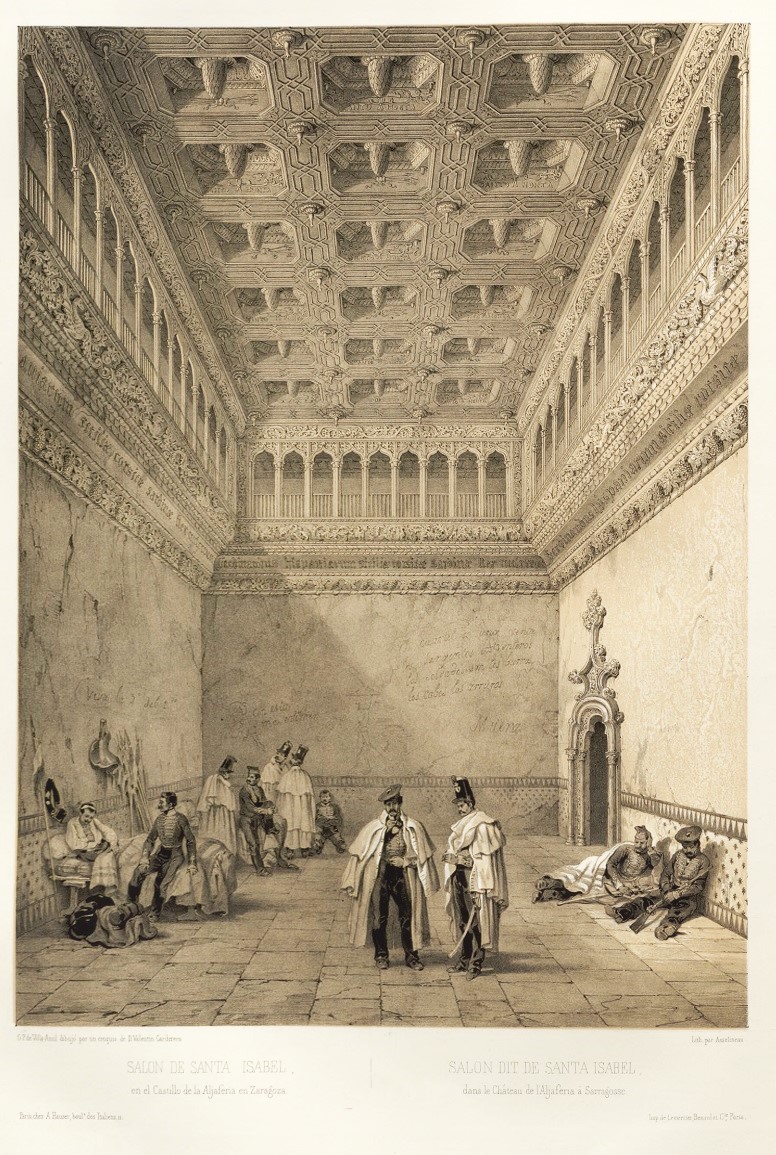 1842 Perez Villaamil, Jenaro. Salón Santa Isabel