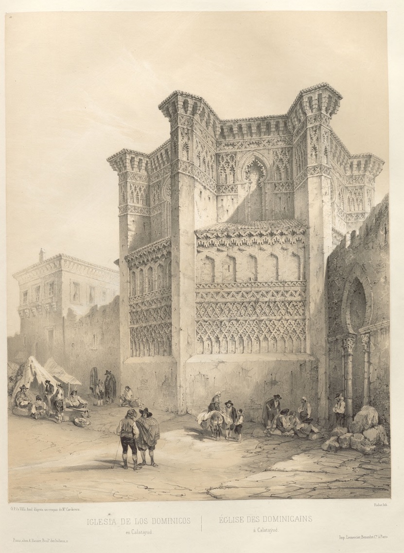 1844 Perez Villaamil, Jenaro Calatayud dominicos