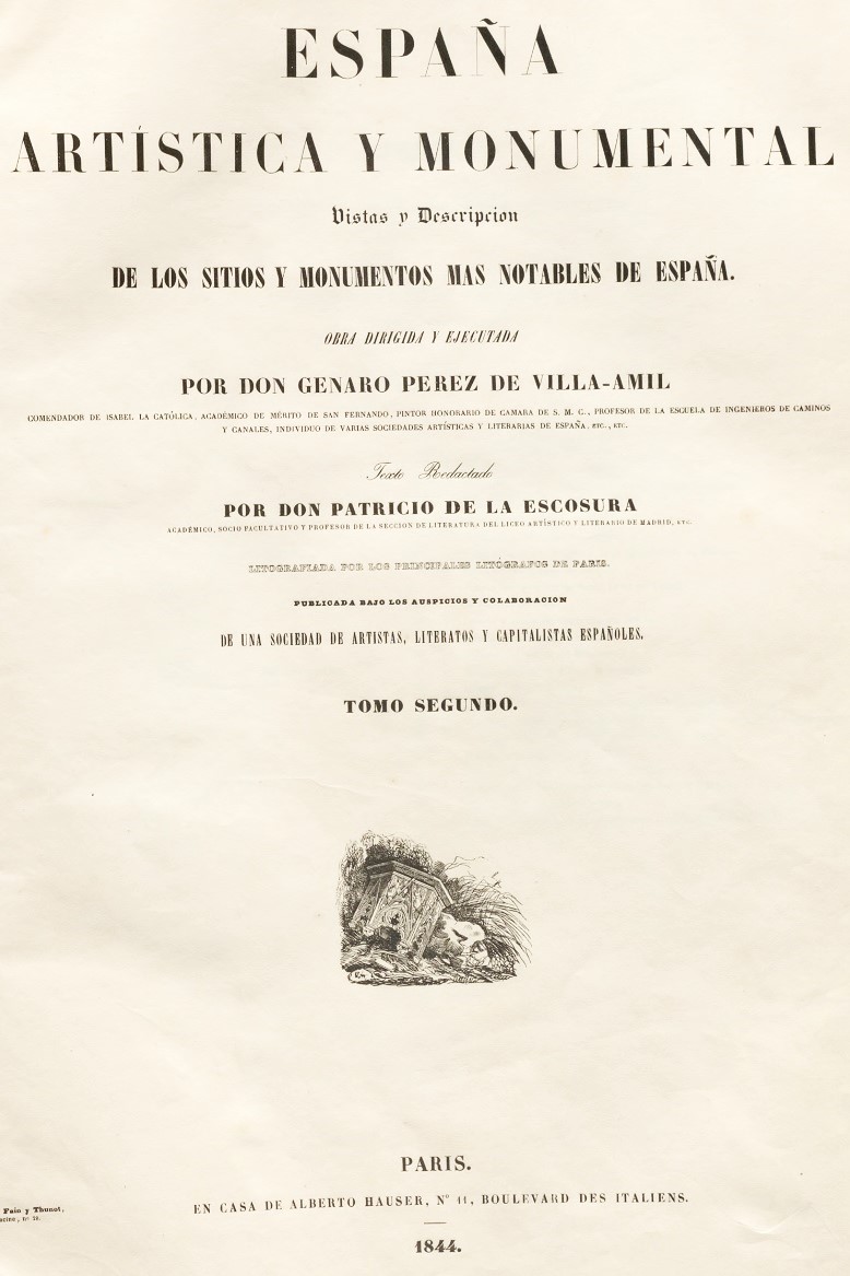 1844 Perez Villaamil, Jenaro Título volumen 2 1844 Perez Villaamil, Jenaro Título volumen 2