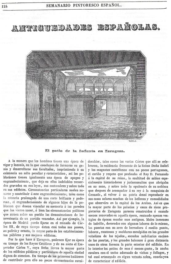 1844 Semanario Pintoresco Español. Página 124