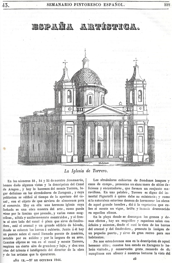 1844 Semanario Pintoresco Español. Página 337