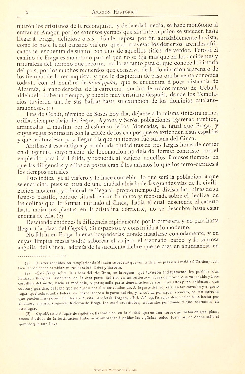 1882 Aragón histórico pintoresco y monumental. Página 2