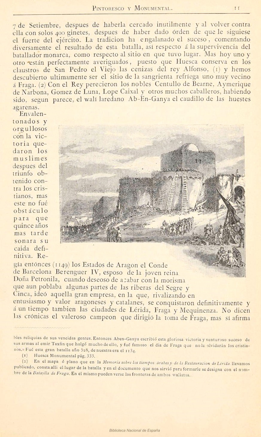 1882 Aragón histórico pintoresco y monumental. Página 11 1882 Aragón histórico pintoresco y monumental. Página 11