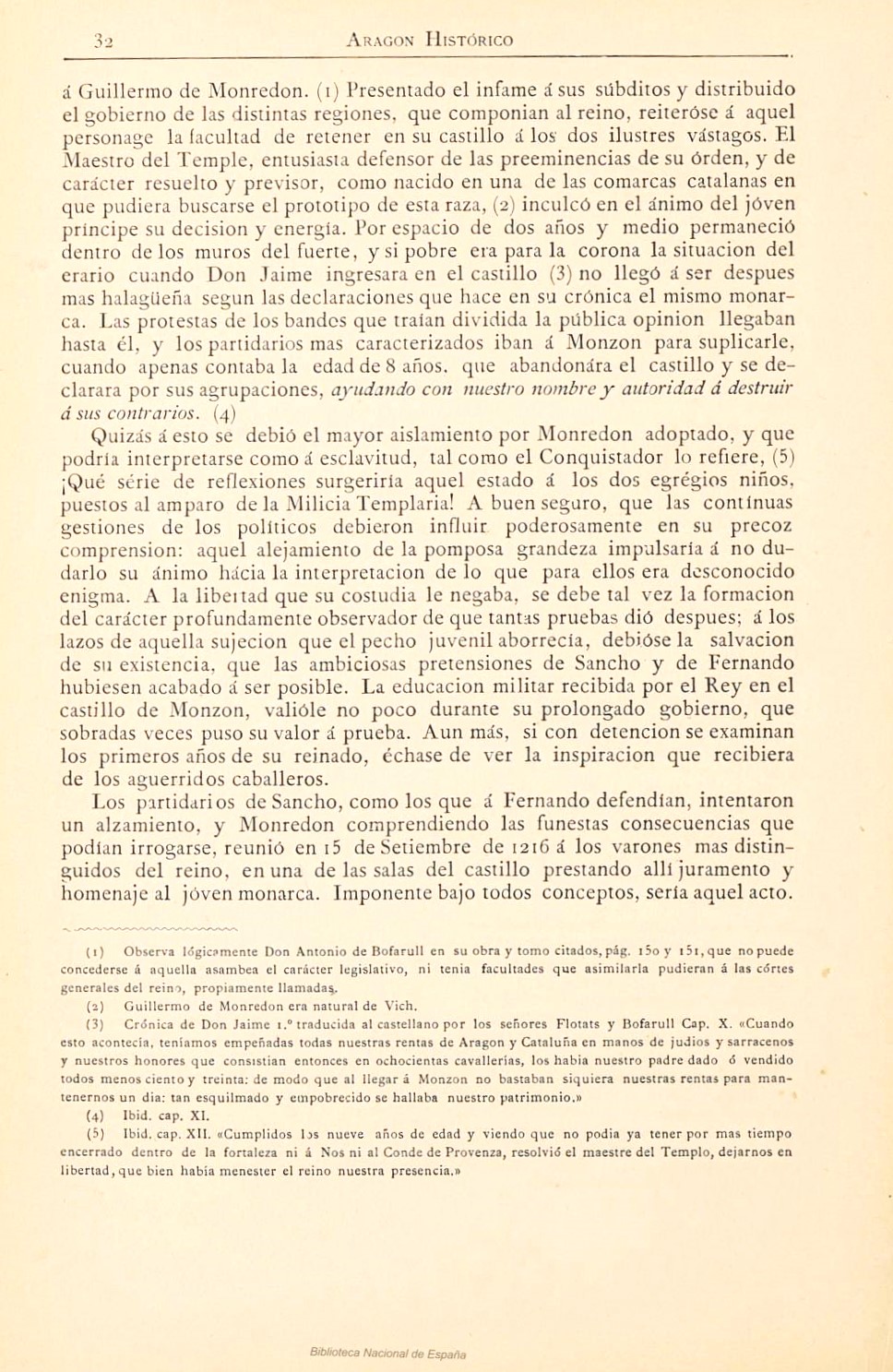1882 Aragón histórico pintoresco y monumental. Página 32 1882 Aragón histórico pintoresco y monumental. Página 32