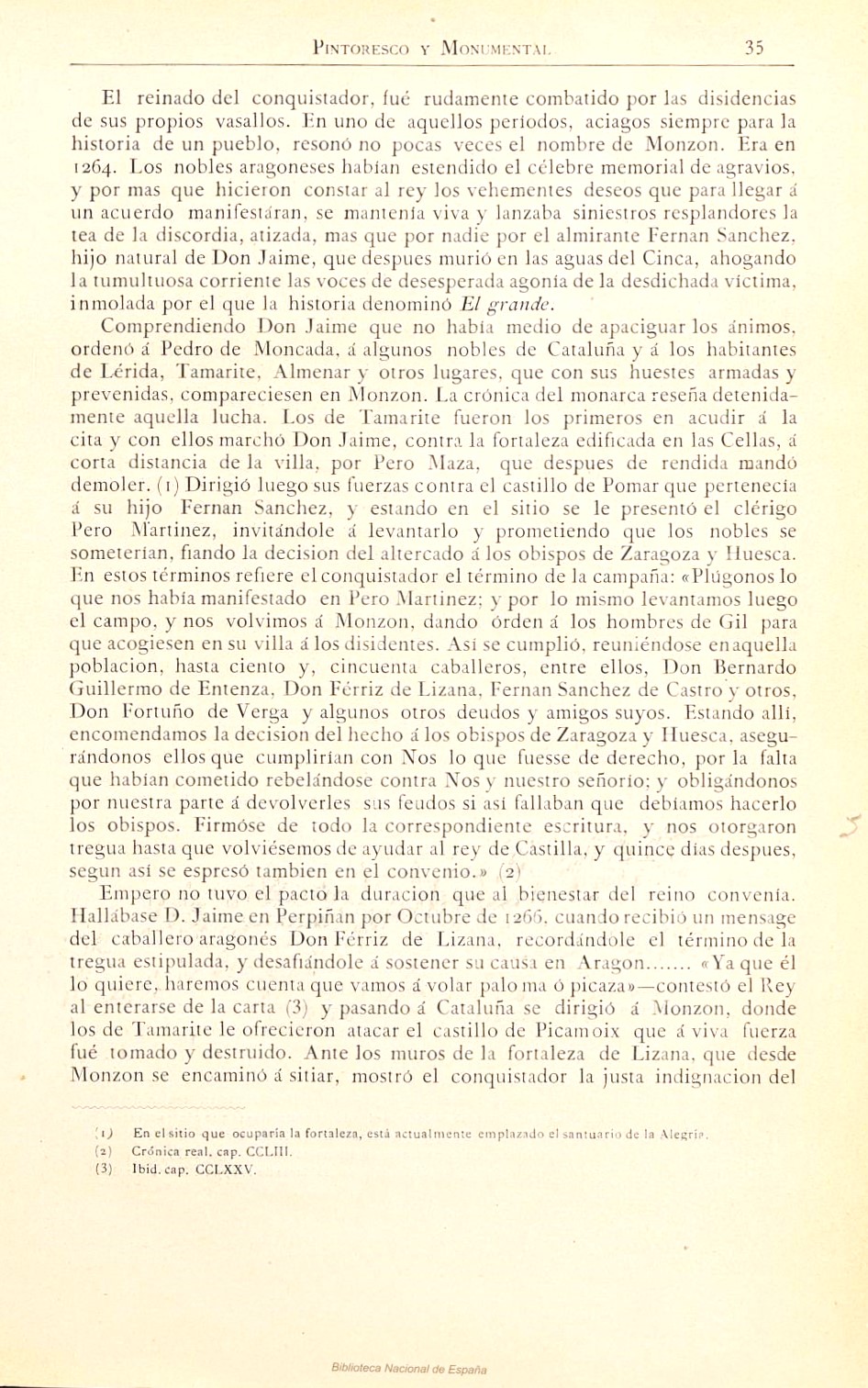 1882 Aragón histórico pintoresco y monumental. Página 35 1882 Aragón histórico pintoresco y monumental. Página 35