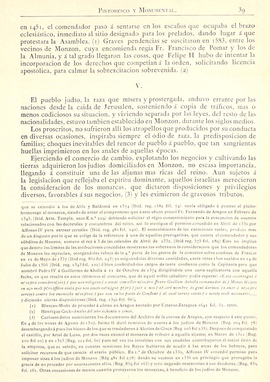 1882 Aragón histórico pintoresco y monumental. Página 39