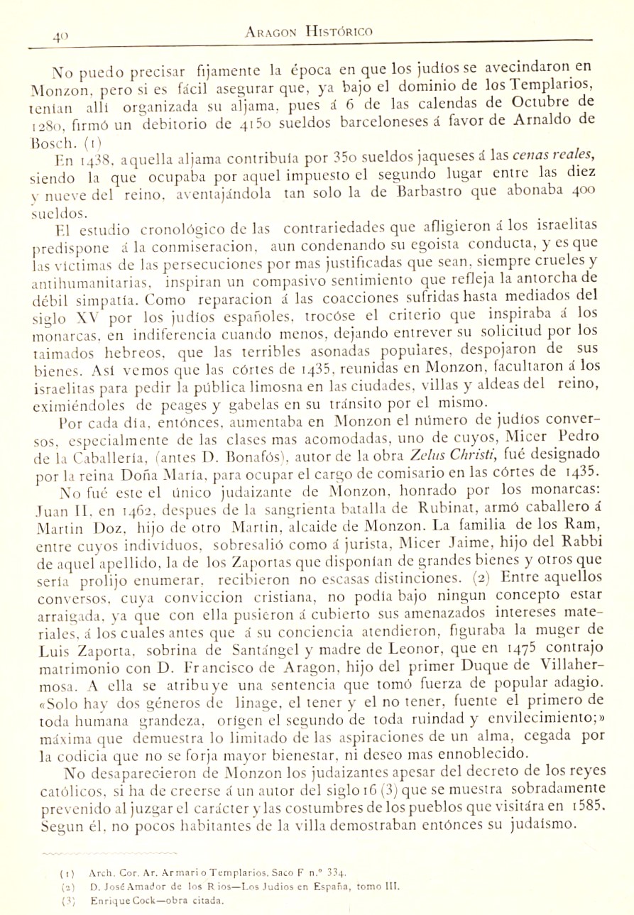 1882 Aragón histórico pintoresco y monumental. Página 40