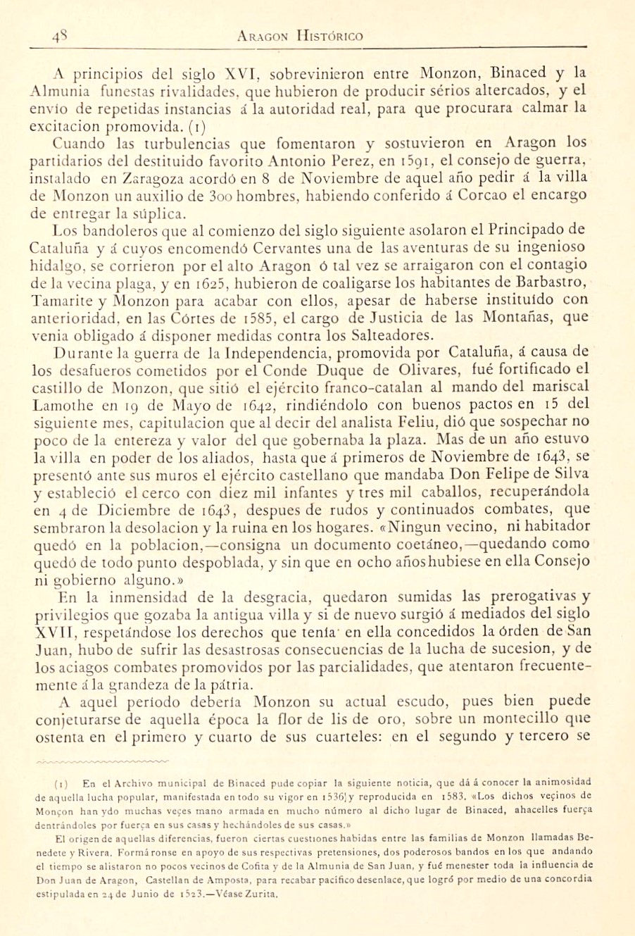 1882 Aragón histórico pintoresco y monumental. Página 48