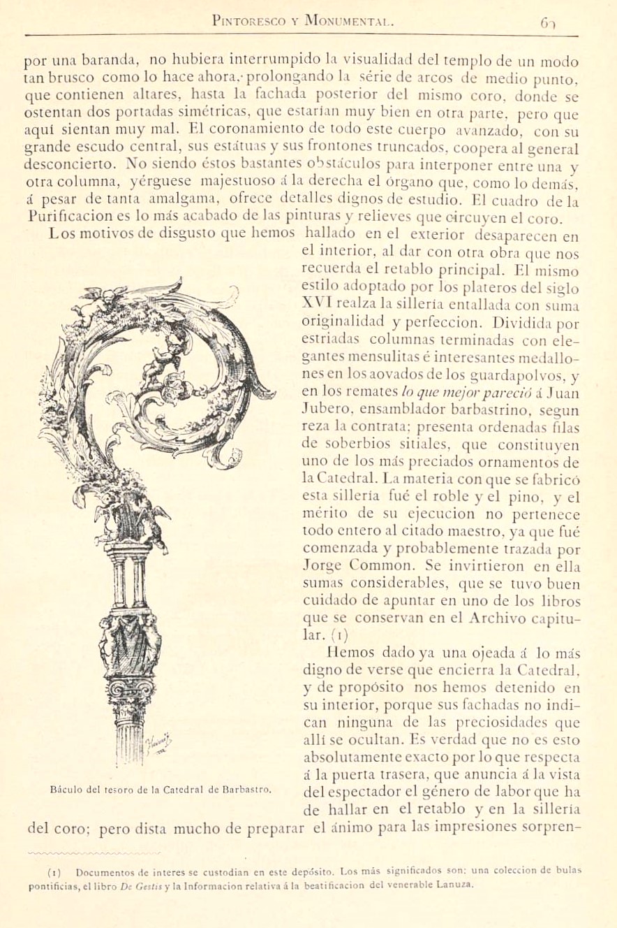 1882 Aragón histórico pintoresco y monumental. Página 69 1882 Aragón histórico pintoresco y monumental. Página 69