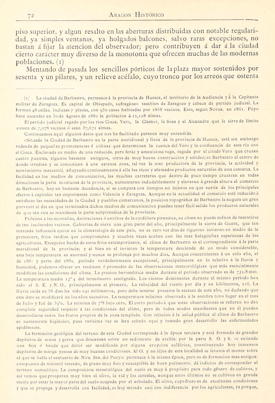1882 Aragón histórico pintoresco y monumental. Página 72 1882 Aragón histórico pintoresco y monumental. Página 72