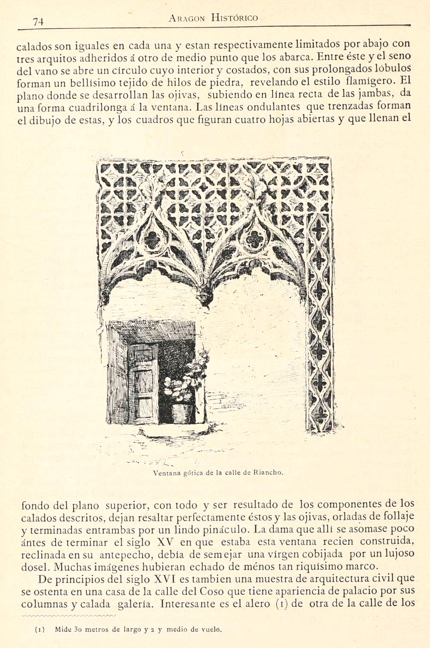 1882 Aragón histórico pintoresco y monumental. Página 74 1882 Aragón histórico pintoresco y monumental. Página 74