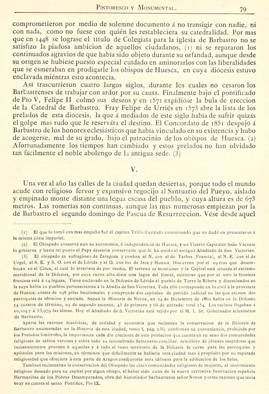 1882 Aragón histórico pintoresco y monumental. Página 79 1882 Aragón histórico pintoresco y monumental. Página 79