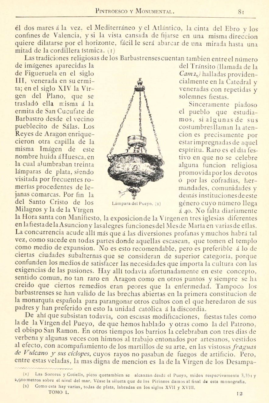 1882 Aragón histórico pintoresco y monumental. Página 81 1882 Aragón histórico pintoresco y monumental. Página 81