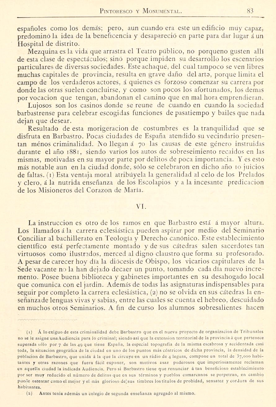 1882 Aragón histórico pintoresco y monumental. Página 83 1882 Aragón histórico pintoresco y monumental. Página 83