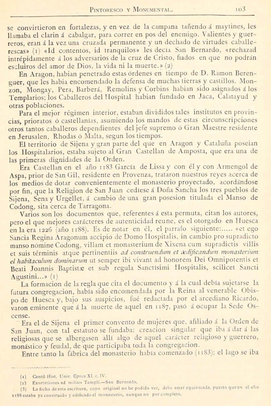 1882 Aragón histórico pintoresco y monumental. Página 103 1882 Aragón histórico pintoresco y monumental. Página 103