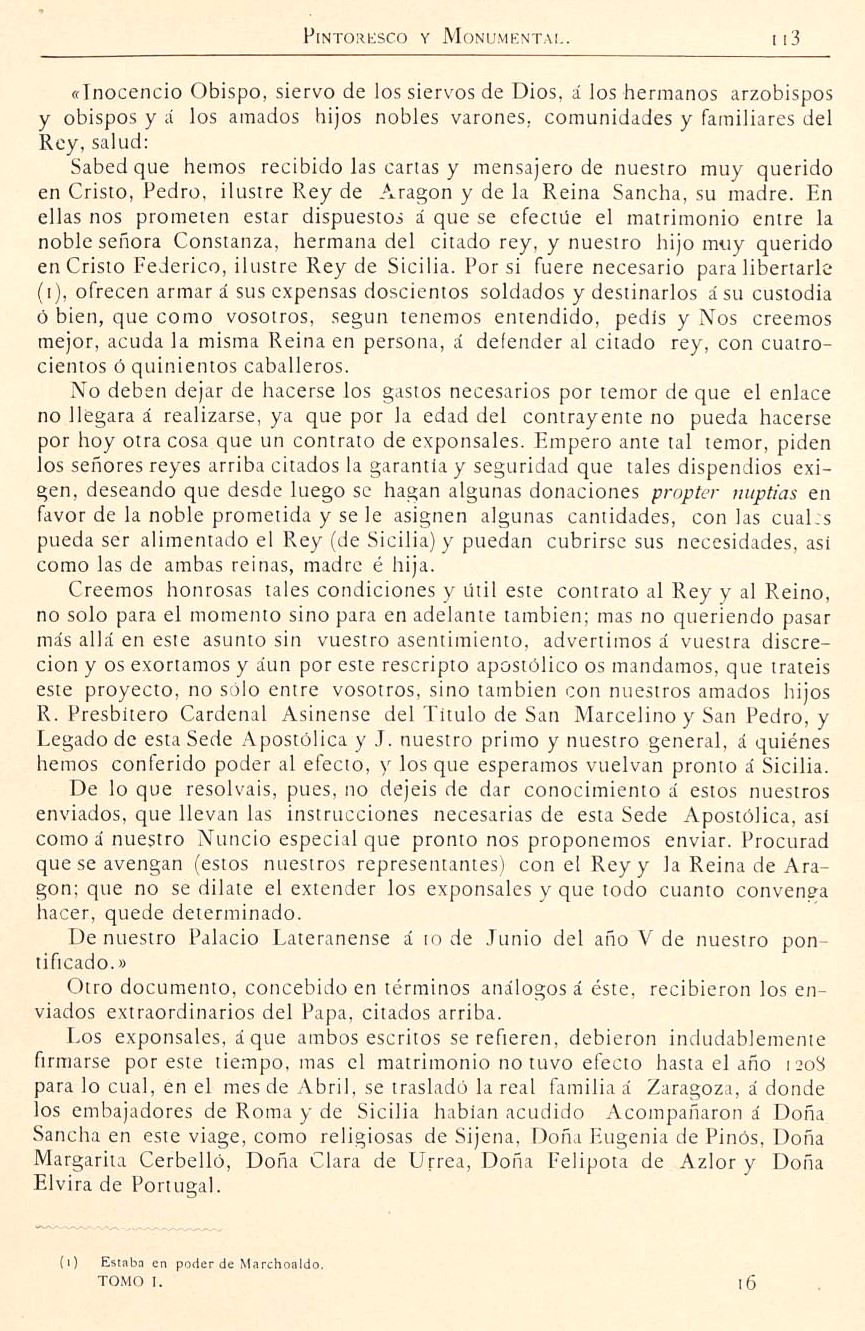 1882 Aragón histórico pintoresco y monumental. Página 113 1882 Aragón histórico pintoresco y monumental. Página 113