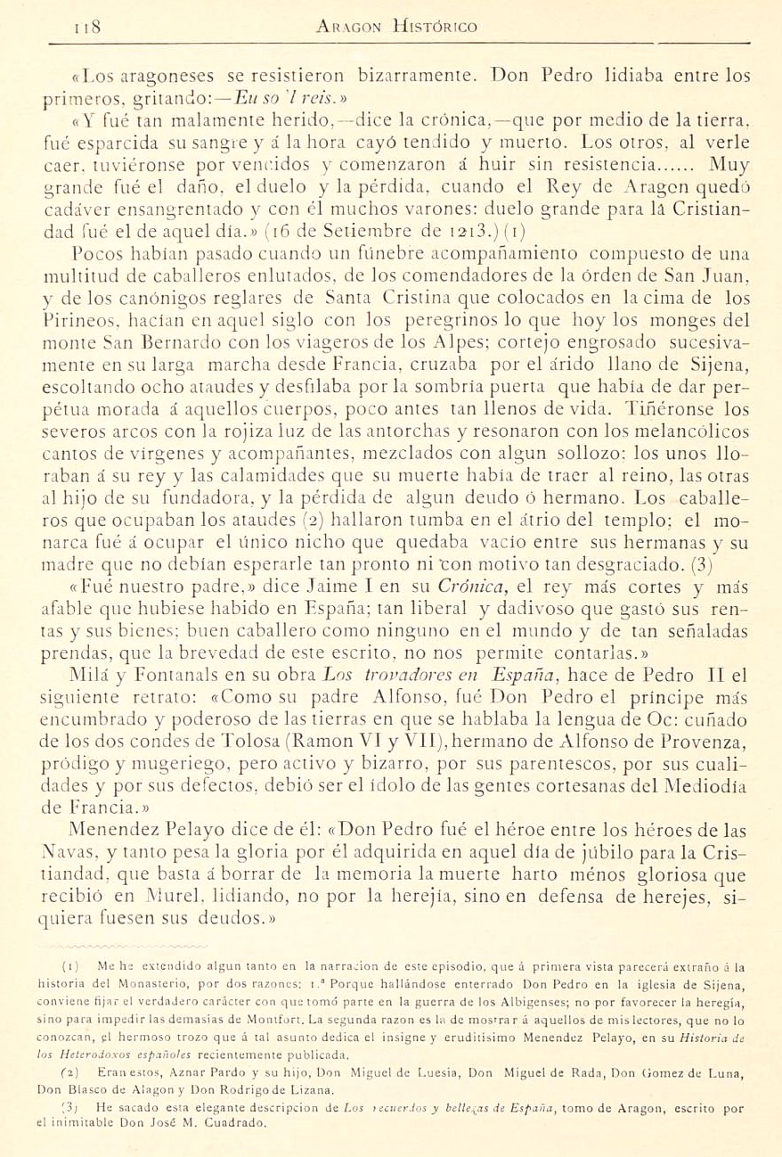 1882 Aragón histórico pintoresco y monumental. Página 118 1882 Aragón histórico pintoresco y monumental. Página 118