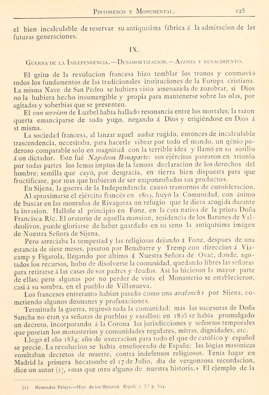 1882 Aragón histórico pintoresco y monumental. Página 125 1882 Aragón histórico pintoresco y monumental. Página 125