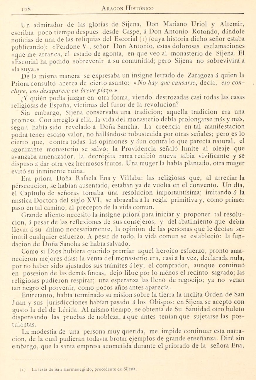 1882 Aragón histórico pintoresco y monumental. Página 128