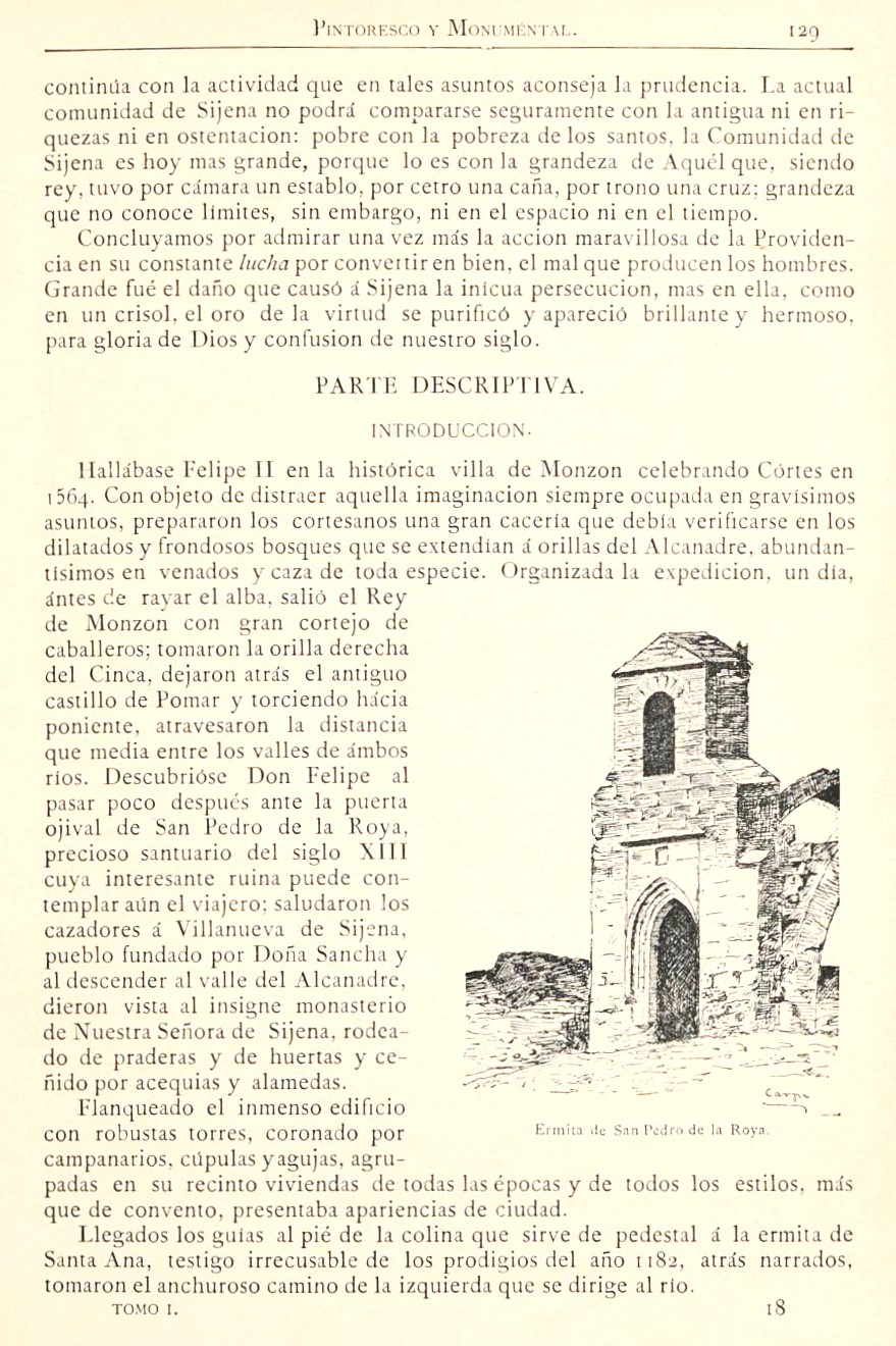 1882 Aragón histórico pintoresco y monumental. Página 129 1882 Aragón histórico pintoresco y monumental. Página 129
