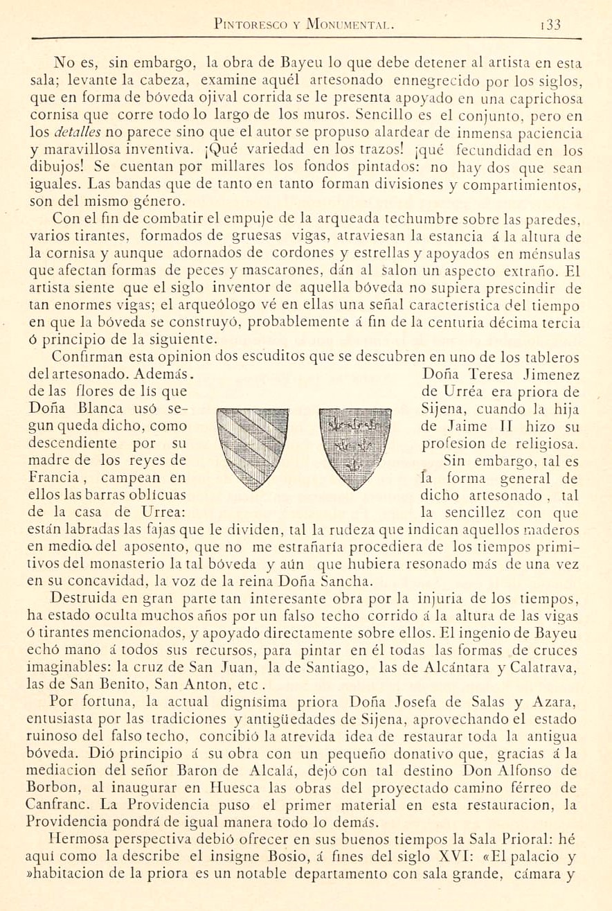 1882 Aragón histórico pintoresco y monumental. Página 133 1882 Aragón histórico pintoresco y monumental. Página 133