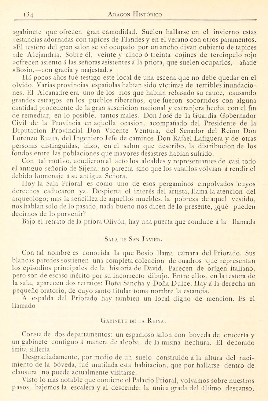 1882 Aragón histórico pintoresco y monumental. Página 134 1882 Aragón histórico pintoresco y monumental. Página 134